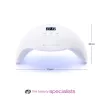 RIO UVDU-EU/1,1 Lámpara de uñas UV Dual LED 48W