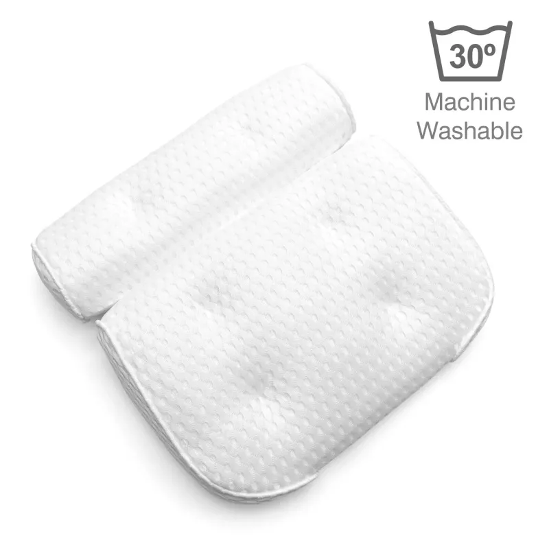 RIO PLBT-L/1,1 Almohada de baño Luxury Spa - blanco