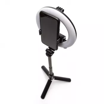 RIO RLRC-EU/1,3 Anillo de luz Glamour Glow Beauty y Vlogging 15 cm