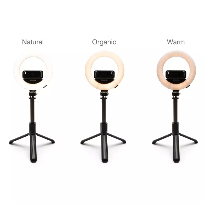 RIO RLRC-EU/1,3 Anillo de luz Glamour Glow Beauty y Vlogging 15 cm