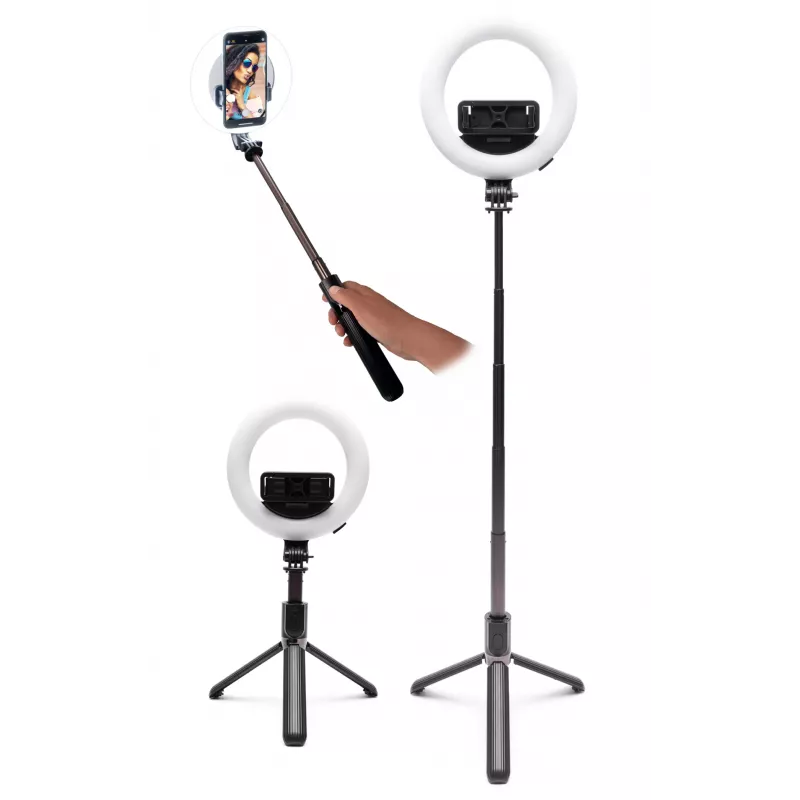 RIO RLRC-EU/1,3 Anillo de luz Glamour Glow Beauty y Vlogging 15 cm