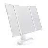 Rio MMFD-WH-EU/1,3 Espejo de maquillaje táctil regulable 24 LED, blanco
