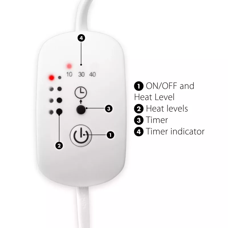 Bodi-Tek BT-LAMH-EU/1,1 lámpara de calor infrarroja