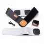 Bodi-Tek BT-ABSH-TOP-EU/1.2 Tonificador de abdominales y espalda con calor, negro/naranja