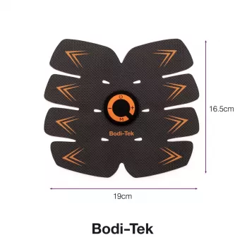 Bodi-Tek BT-ABTR5-EU/1.1 Tonificador abdominal negro/naranja
