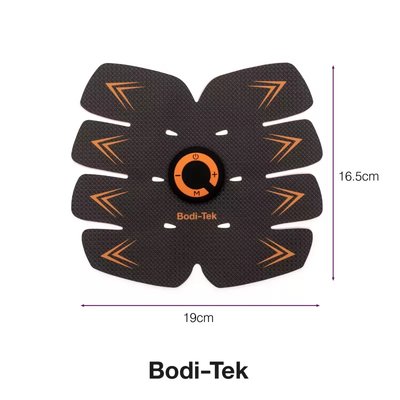 Bodi-Tek BT-ABTR5-EU/1.1 Tonificador abdominal negro/naranja