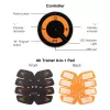 Bodi-Tek BT-ABTR5-EU/1.1 Tonificador abdominal negro/naranja