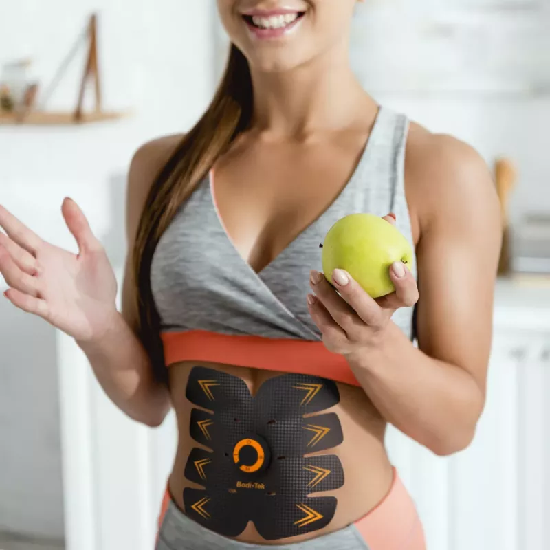 Bodi-Tek BT-ABTR5-EU/1.1 Tonificador abdominal negro/naranja