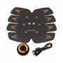 Bodi-Tek BT-ABTR5-EU/1.1 Tonificador abdominal negro/naranja