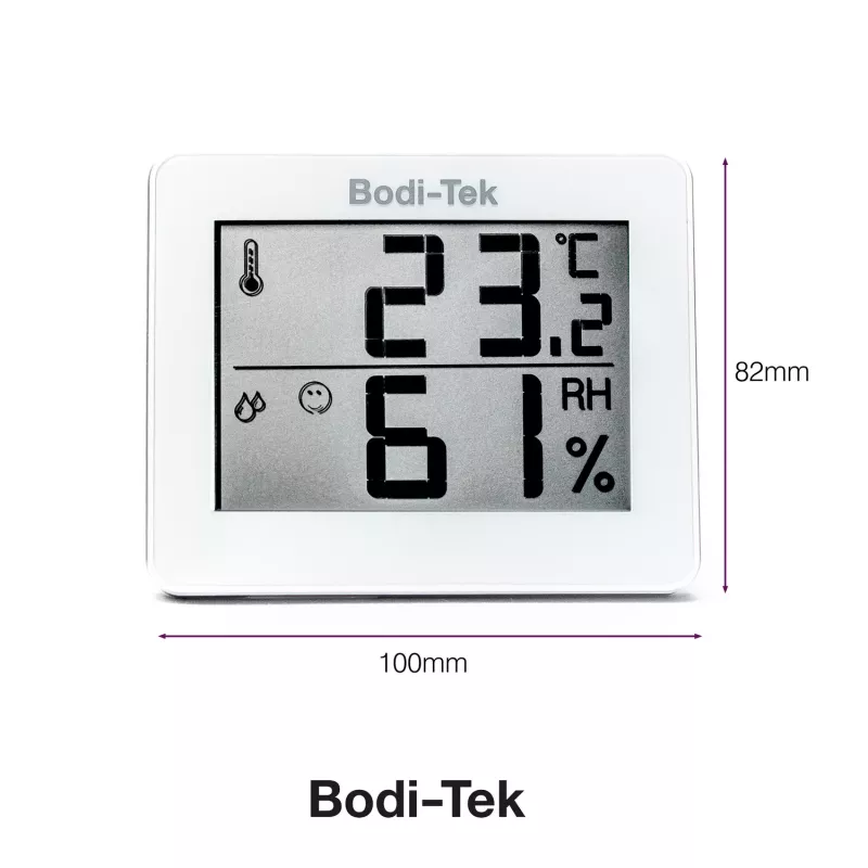 Bodi-Tek HGTH-EU/1,0 Termómetro e higrómetro de ambiente