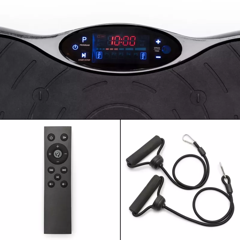 Bodi-Tek BT-VIBT-EU Plataforma vibratoria de entrenamiento para todo el cuerpo