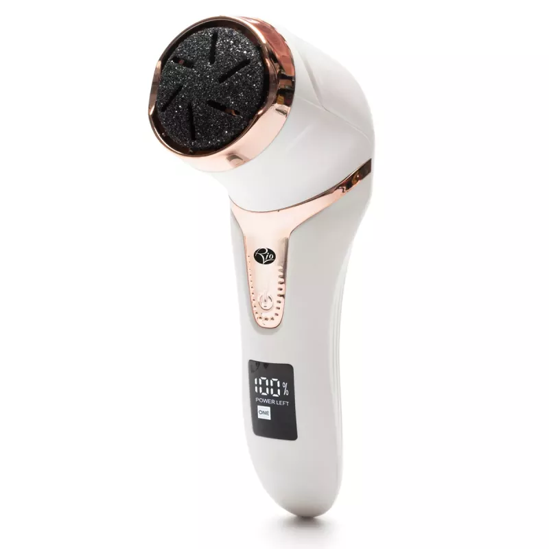 RIO PEDI5-EU/1.1 Go Smooth Lima de pies eléctrica con función de vacío, blanco