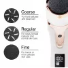 RIO PEDI5-EU/1.1 Go Smooth Lima de pies eléctrica con función de vacío, blanco