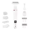 Rio SHTR-EU/1.3 Go Smooth Afeitadora y recortadora de bikini 4 en 1 para mujer, blanco