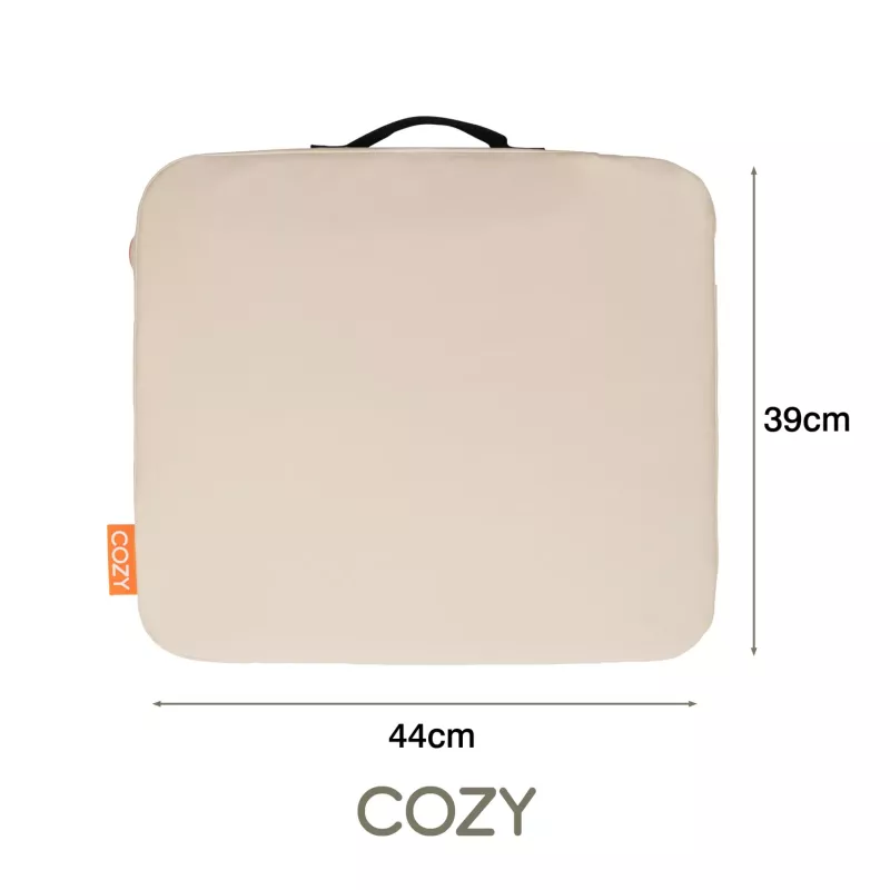 Bodi-Tek BT-CSOH-XX-EU/1.2 COZY Cojín térmico inalámbrico 39 x 44 cm, beige