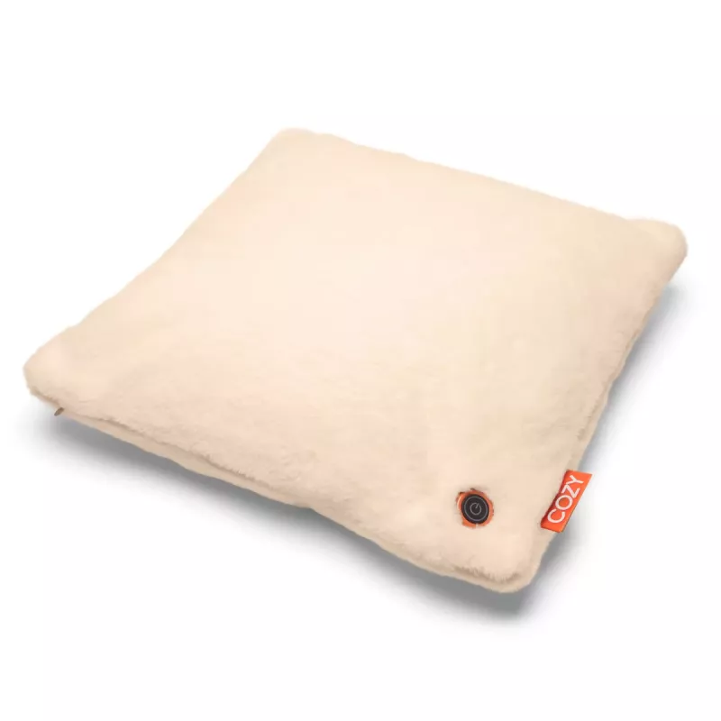 Bodi-Tek BT-CSHT2-F-BG-PB10 COZY Una cojín de confort con calefacción y batería externa 10000 mAh, beige