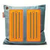 Bodi-Tek BT-CSHT2-XX-EU/1.0 COZY Una cojín de confort con calefacción 45 x 45cm, verde