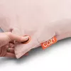 Bodi-Tek BT-CSHT2-V-LP-PB10 COZY Una cojín de confort con calefacción 45 x 45cm, terciopelo rosa claro