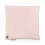 Bodi-Tek BT-CSHT2-V-LP-PB10 COZY Una cojín de confort con calefacción 45 x 45cm, terciopelo rosa claro