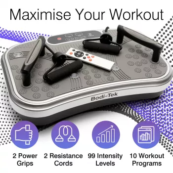Bodi-Tek BT-VIBE-EU Plataforma vibratoria Exerciser Pro