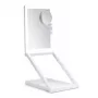 RIO MMAW-EU/1,0 Espejo de tocador Home and Away - de doble cara con iluminación LED, aumento 1x/5x, plegable, blanco