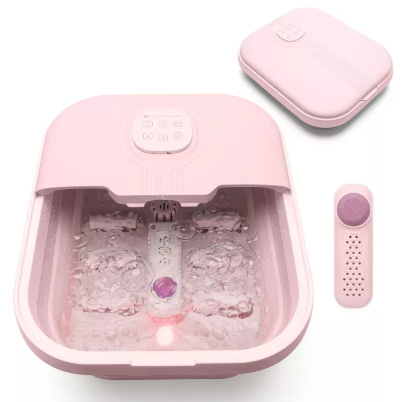 RIO FTBH13-EU-PK/1,3 Deluxe Foldaway Foot Spa rosa