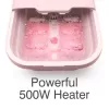RIO FTBH13-EU-PK/1,3 Deluxe Foldaway Foot Spa rosa