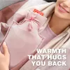 Bodi-Tek BT-WBHT-EU/1.0 COZY bolsa de agua caliente recargable - gris