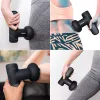 Reviber RV-MABS-EU/1,0 masajeador muscular Shiatsu con calor infrarrojo, 8 nodos, 3 velocidades, negro