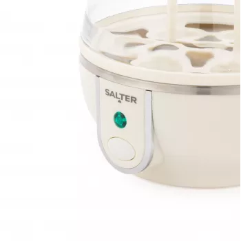 Salter EK6692CRMVDE Hervidor de huevos Retrol - 7 huevos, 350 W, crema