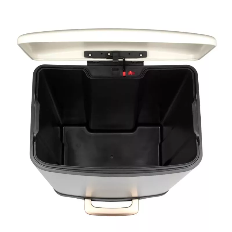 Salter BW14806 Cubo de pedal Pebble 50L, beige