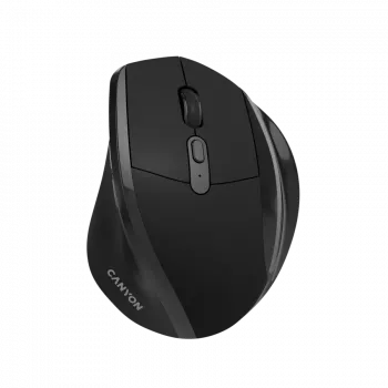 CANYON OnClick 17 Ratón inalámbrico ergonómico 1600 DPI 6 botones Negro