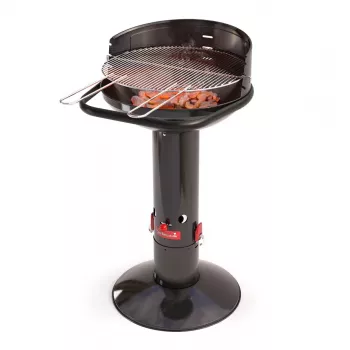 Barbecook Barbacoa de carbón Loewy 50, 51,5 x 56 x 99 cm, Negro