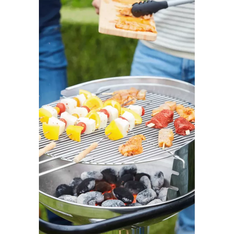 Barbecook Loewy 50 SST Barbacoa de carbón, 51,5 x 56 x 99 cm, Plata