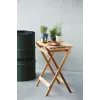 Barbecook BC-ACC-7154 mesa de corte de bambú 70x43x81 cm