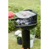 Barbecook Barbacoa de carbón Loewy 55, 59,8 x 35,4 x 101 cm, Negro
