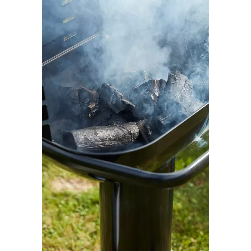 Barbecook Barbacoa de carbón Loewy 55, 59,8 x 35,4 x 101 cm, Negro