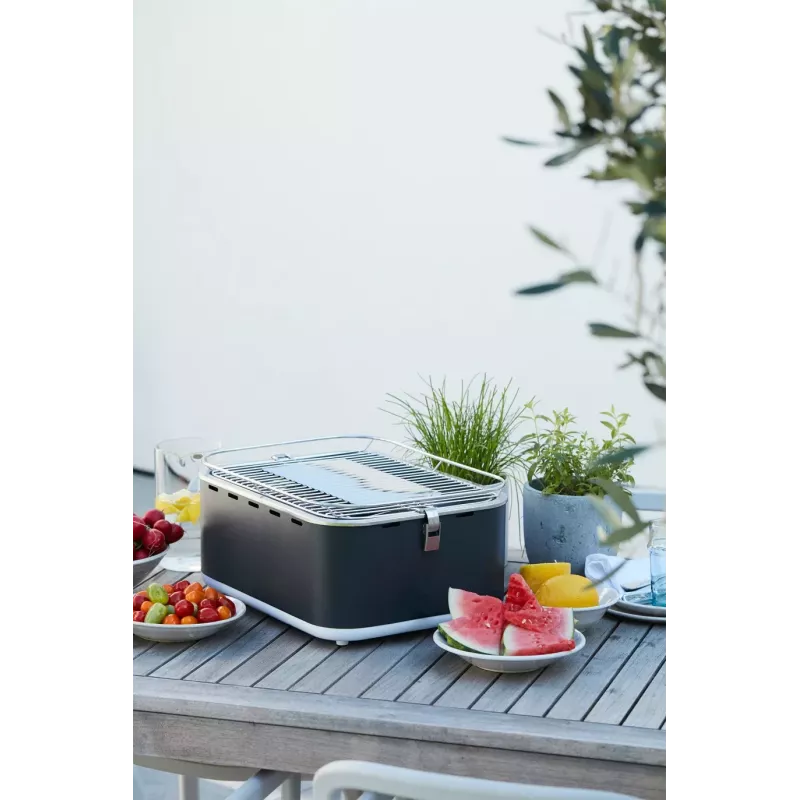 Barbecook Barbacoa de mesa de carbón Carlo, 44 x 33 x 21 cm, Urban Grey