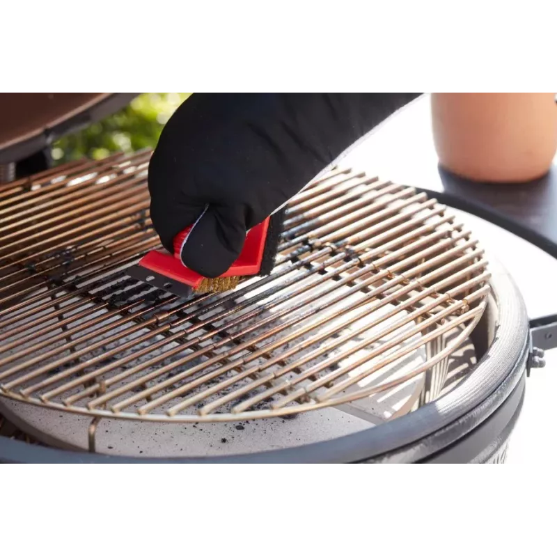 Barbecook Cepillo de limpieza BBQ 3 en 1 Rojo (24 uds./expositor) BC-ACC-7064