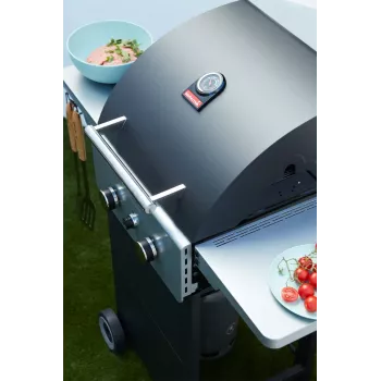 Barbecook Barbacoa de gas Spring 2002, 111 x 55 x 115 cm, Negro