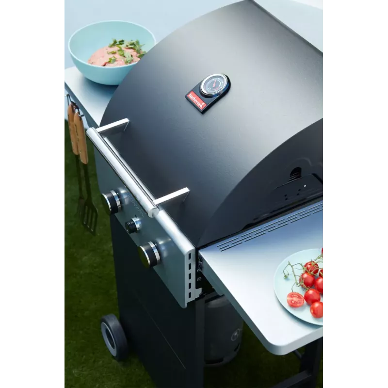 Barbecook Barbacoa de gas Spring 2002, 111 x 55 x 115 cm, Negro