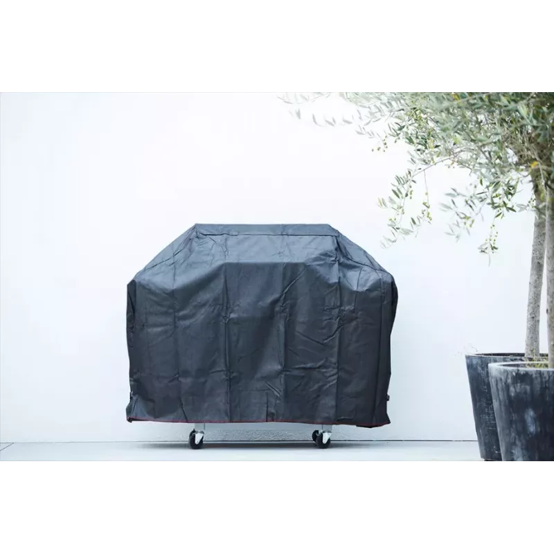 Barbecook Premium funda para barbacoa grande, 151 x 56,5 x 107 cm, negro