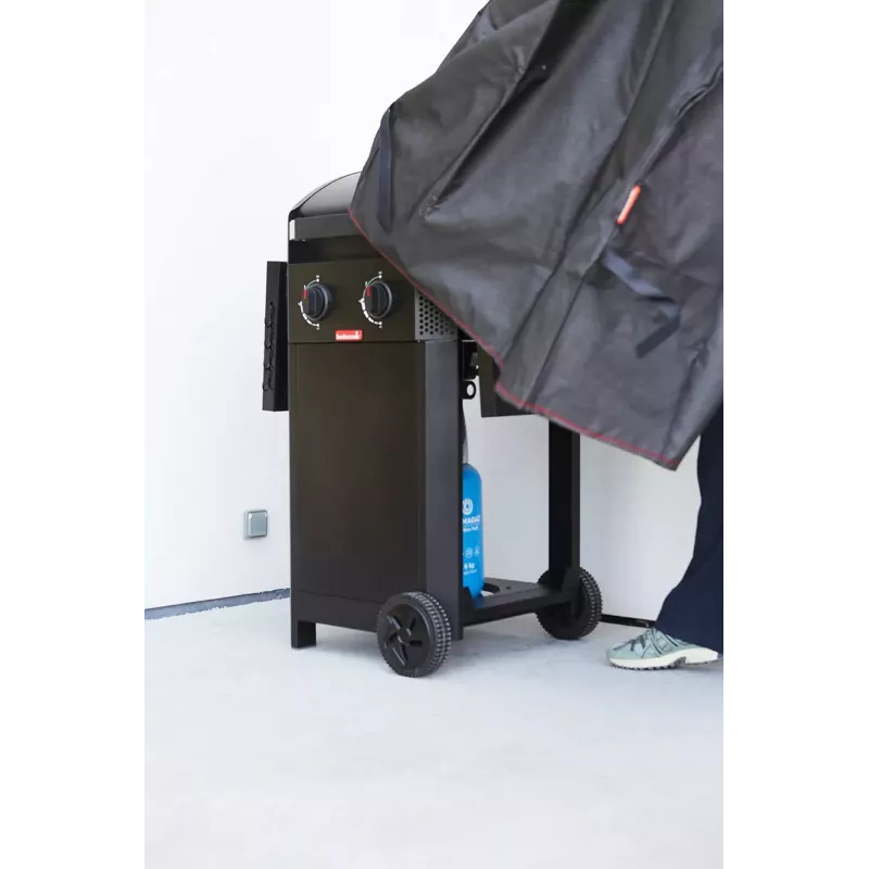 Barbecook Premium funda para barbacoa pequeña, 90 x 55 x 80 cm, negro