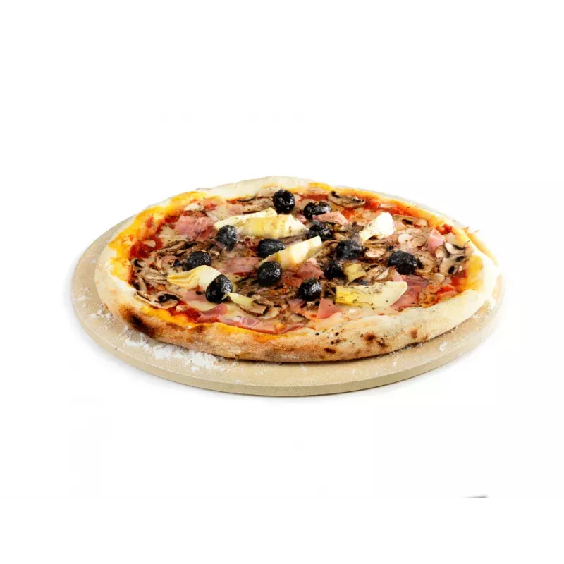 Barbecook piedra para pizza de arcilla refractaria, 36 cm | BC-ACC-7013