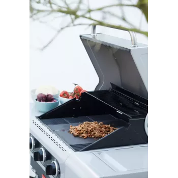 Placa de cocción de hierro fundido esmaltado Barbecook Dynamic Core, 43 x 35 x 2 cm