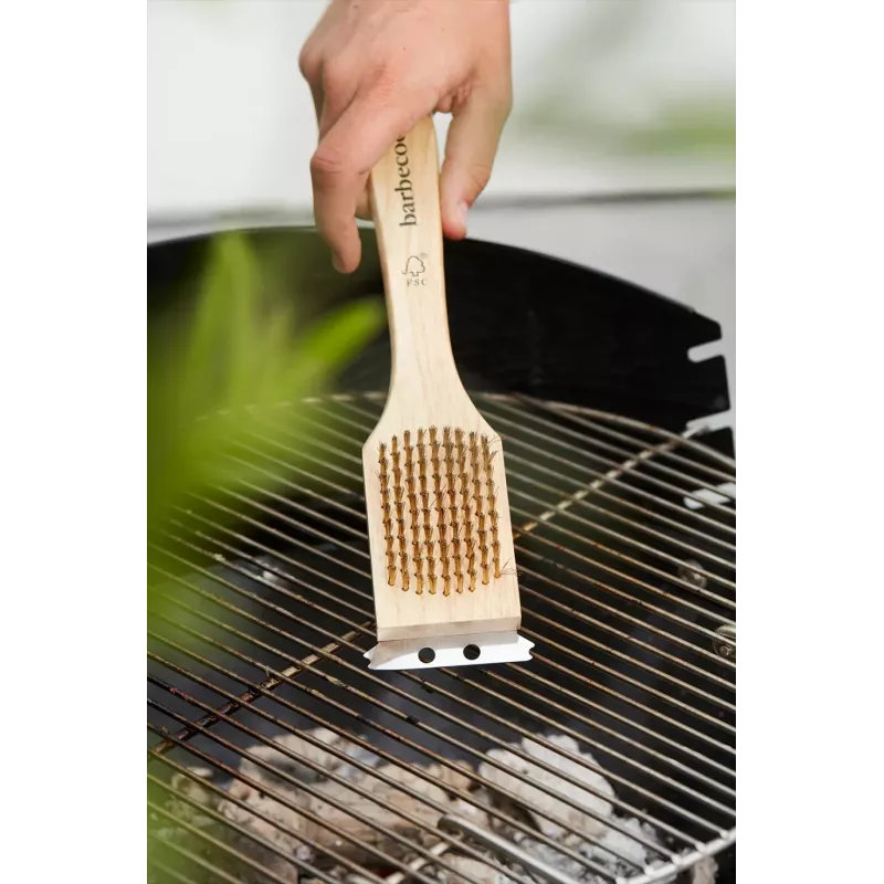 Barbecook cepillo de cobre y acero FSC, 31 cm | BC-ACC-7074