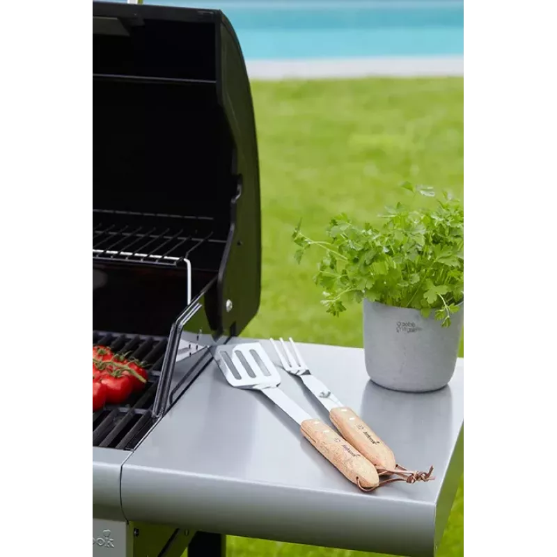 Barbecook juego estándar de 3 utensilios para barbacoa FSC 47 cm (pack de 6) BC-ACC-7094