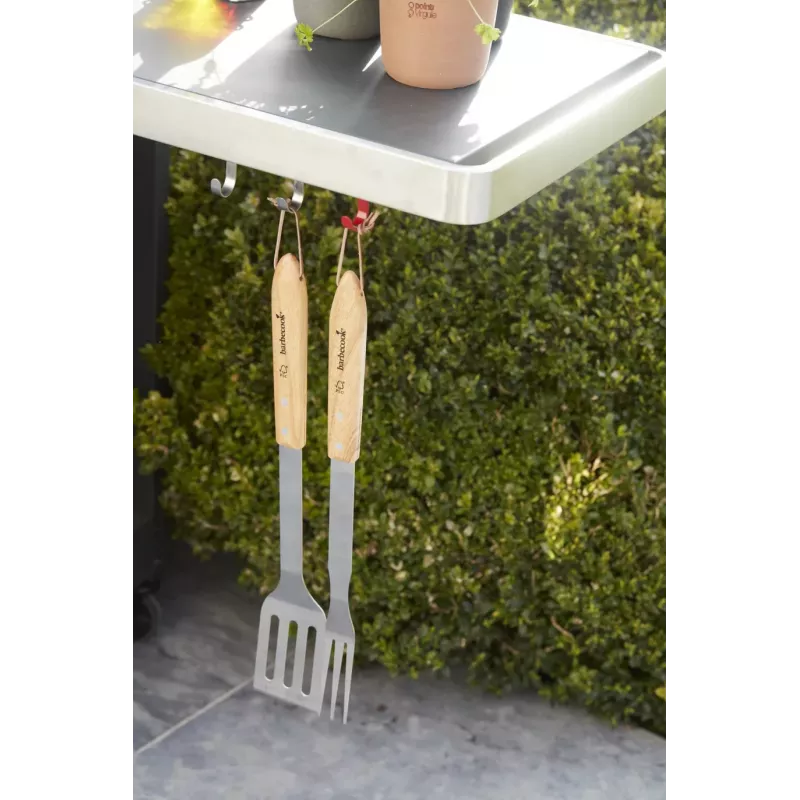 Barbecook juego estándar de 3 utensilios para barbacoa FSC 47 cm (pack de 6) BC-ACC-7094