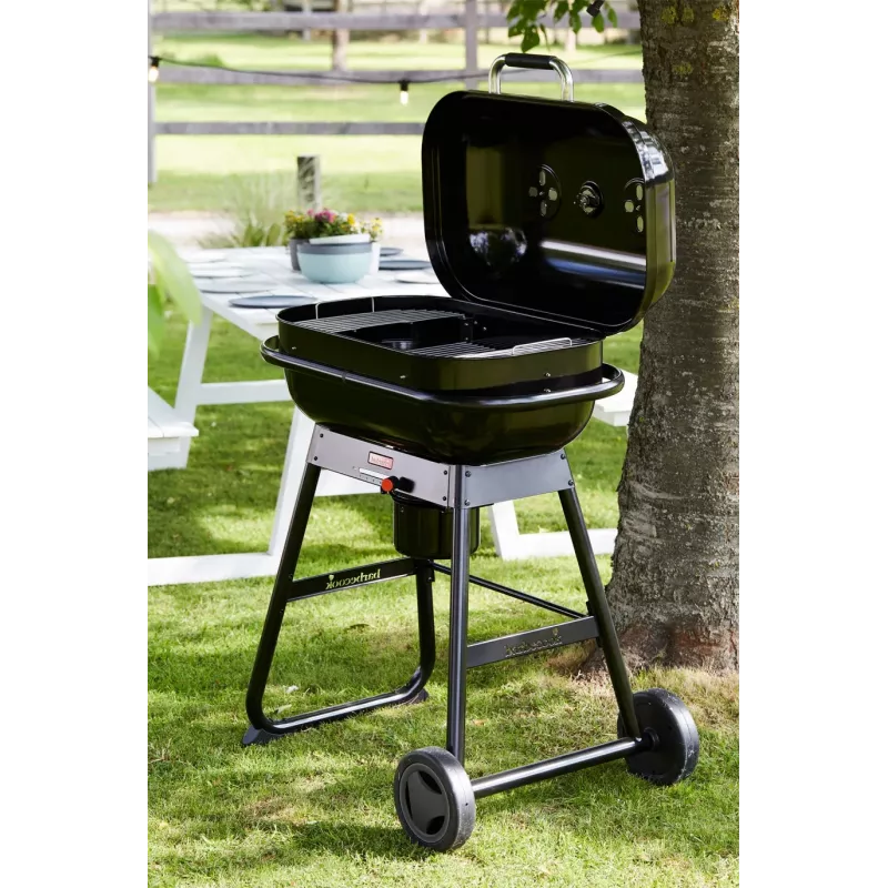 Barbacoa de carbón Barbecook Magnus Original, 85 x 64 x 110 cm, negro