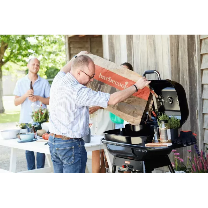 Barbacoa de carbón Barbecook Magnus Comfort, 85 x 64 x 110 cm, negro